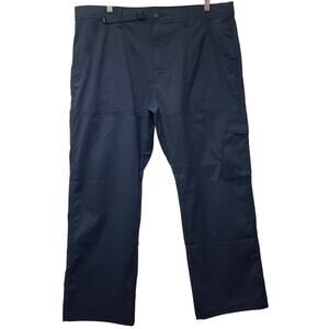 Prana Men's 38x28 Stretch Zion Pant Relaxed Fit Straight Leg in Stormy Night~NWT
